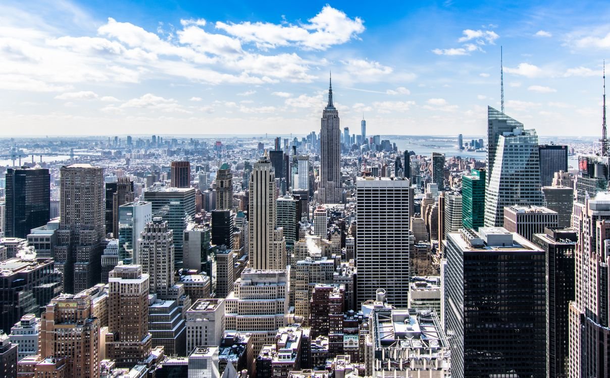 Manhattan New York City skyline — AE Electric licensed NYC electrician