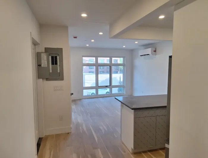 Renovated NYC apartment with a new electrical panel and recessed lighting, wired by AE Electric